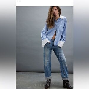 Women's Free People Risk Taker color Mantra denim size 30